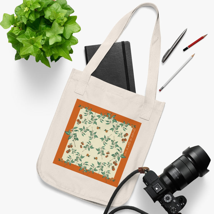 Organic Canvas Tote Bag
