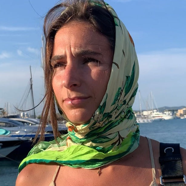 La Campagne Twill Silk Foulard