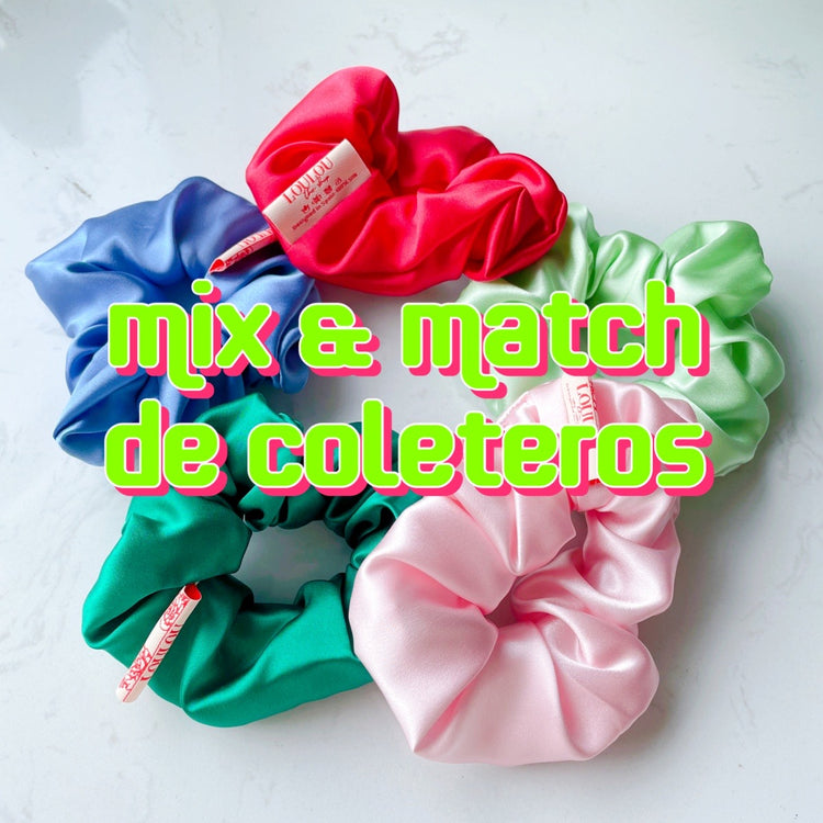 Mix & Match: Pack de 3 Coleteros de Seda con 25% Descuento