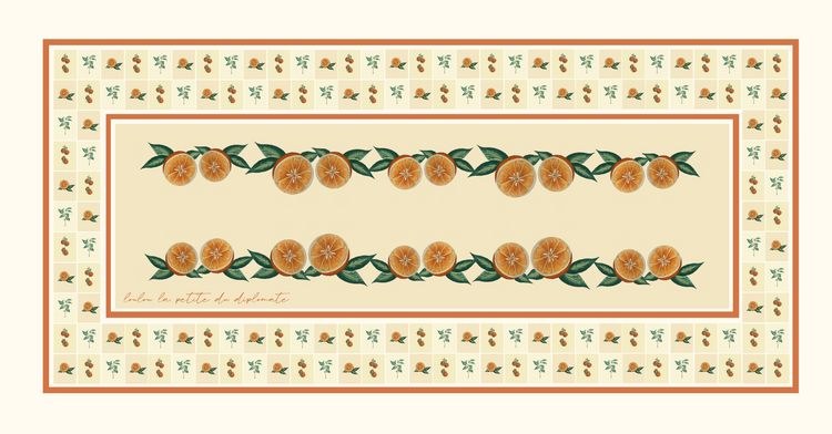 Mantel de Picnic Orange Sarong