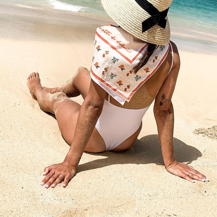 Orange Branch Foulard