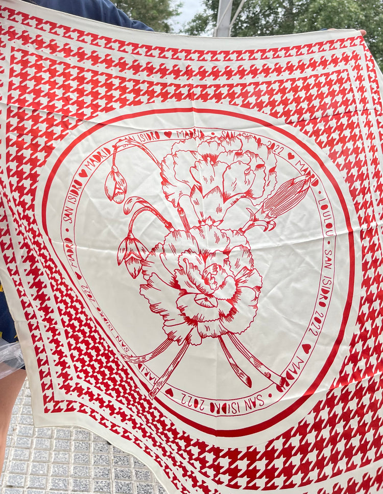 San Isidro Silk Scarf ♥️