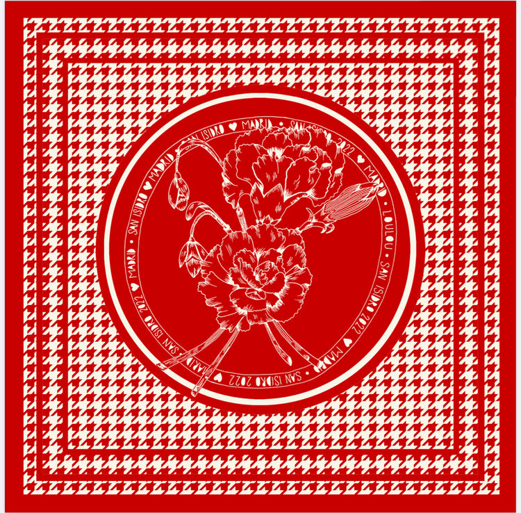 San Isidro Bandana ♥️ de algodón
