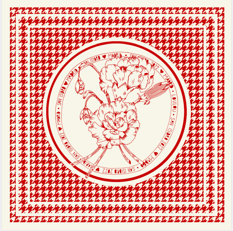 San Isidro Silk Scarf ♥️