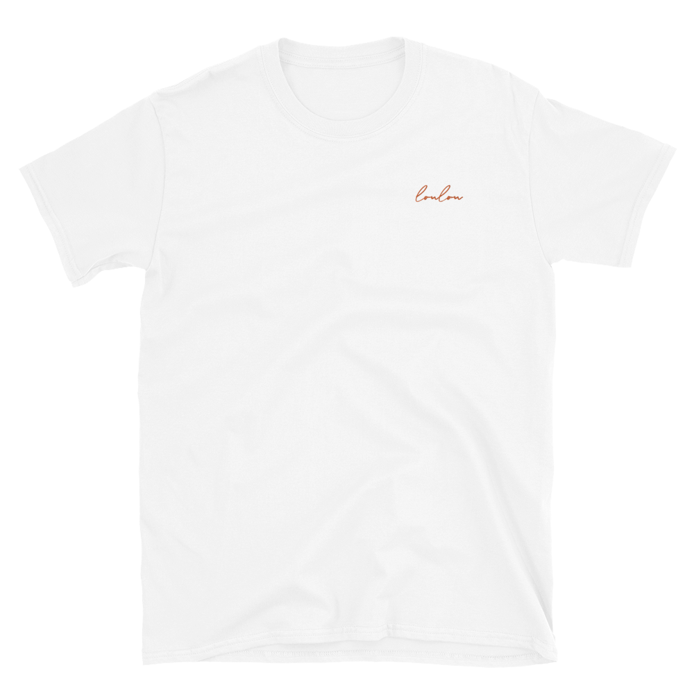 Camiseta de Algodón con Loulou bordado